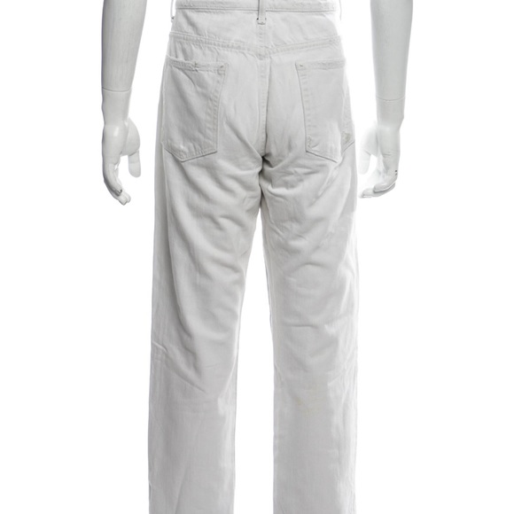 Helmut Lang Distressed Grey Bootcut Jeans US 31 - Picture 4 of 4